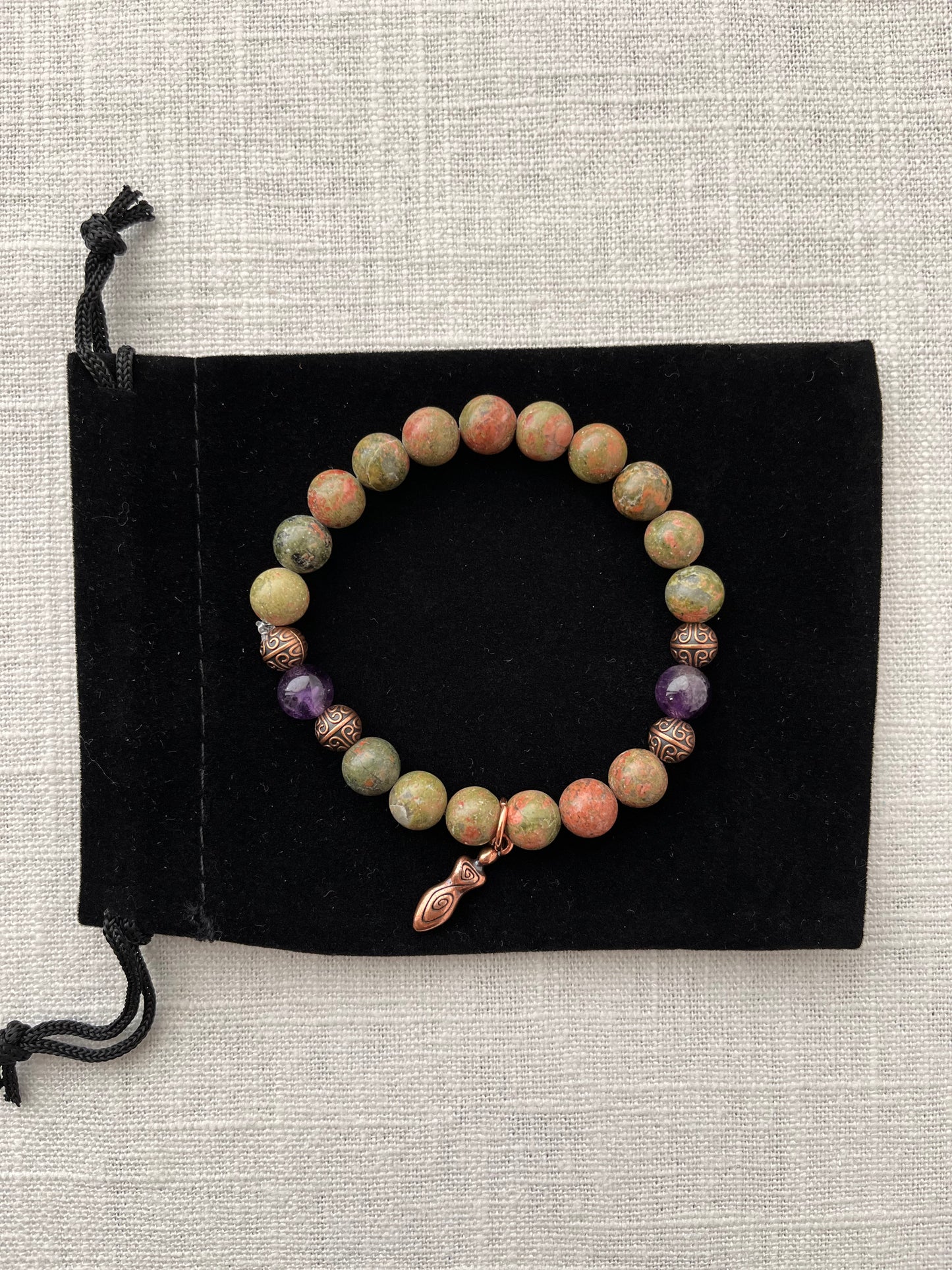 Unakite Bracelet