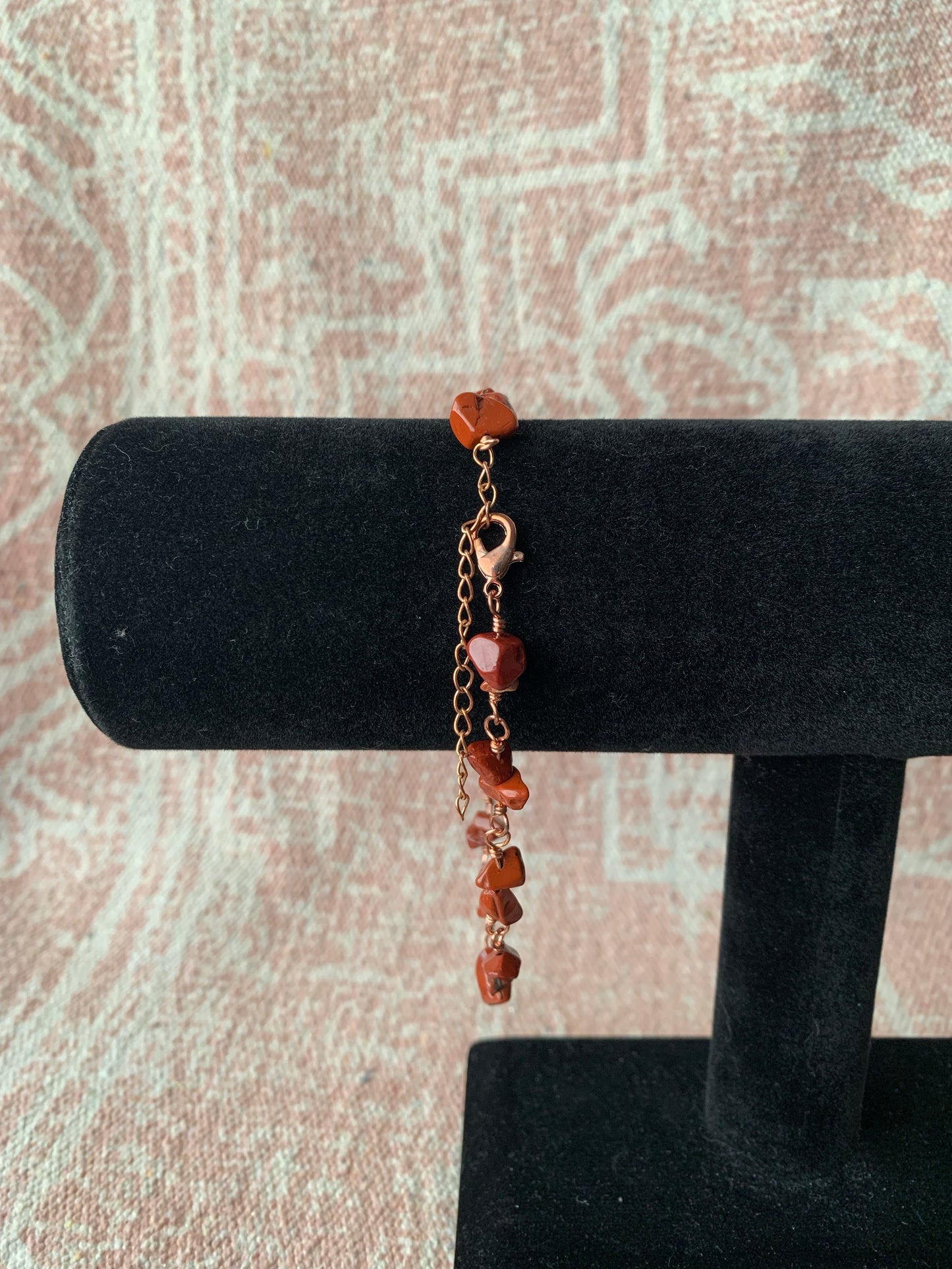 Red Jasper Anklet