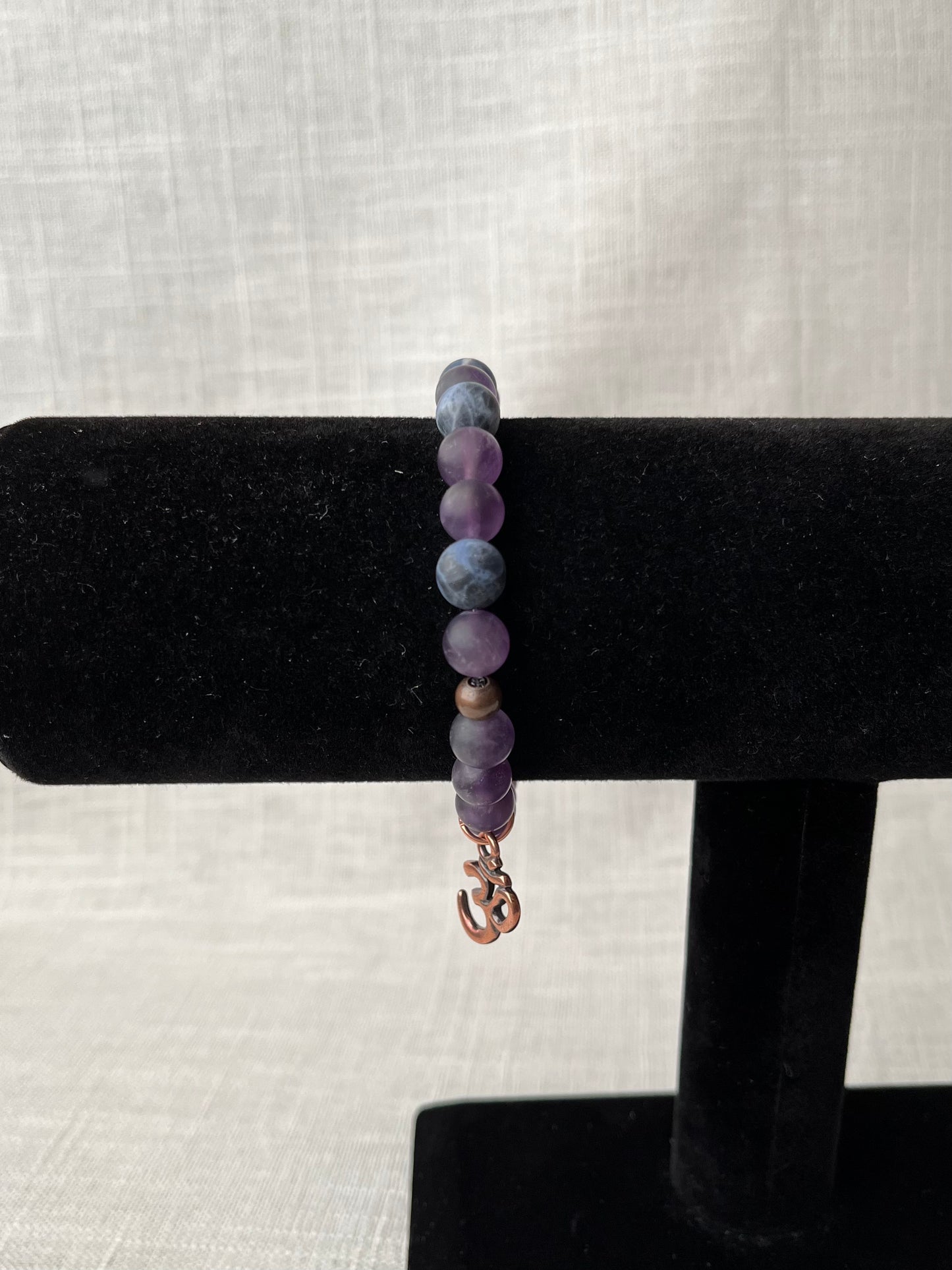 Amethyst with Sodalite Bracelet