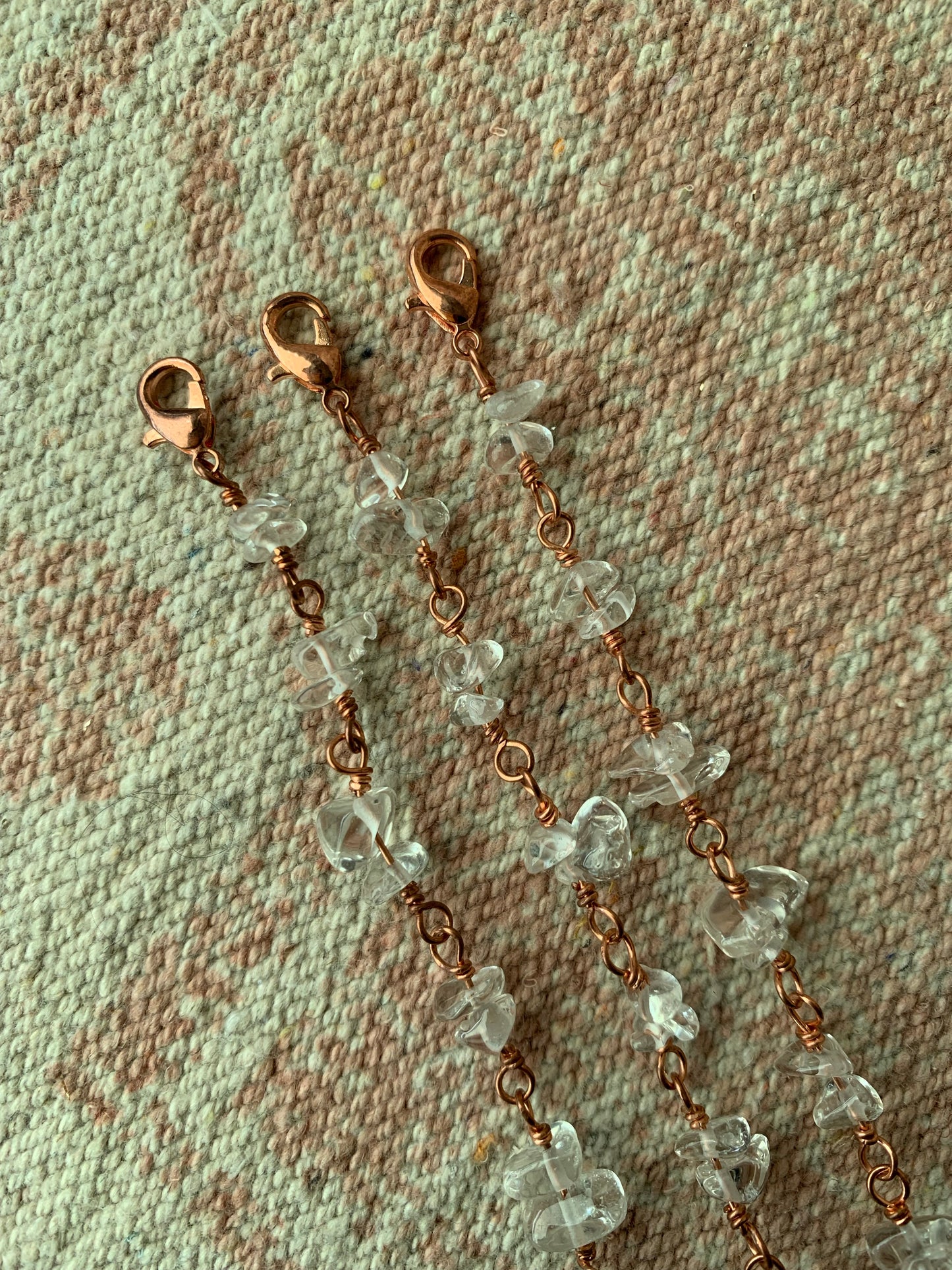 Clear Quartz Bracelet Link