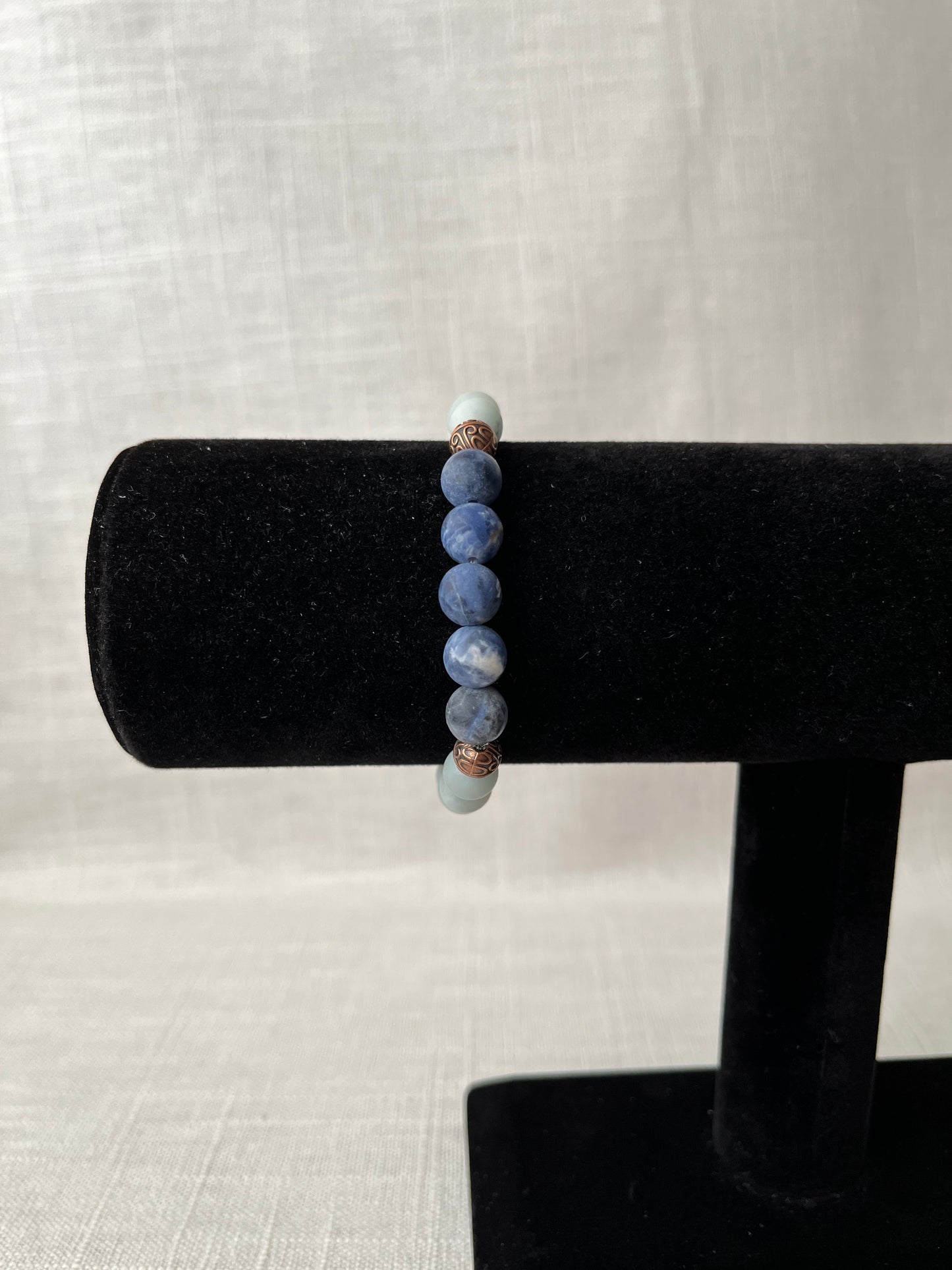 Sodalite with Amazonite Bracelet
