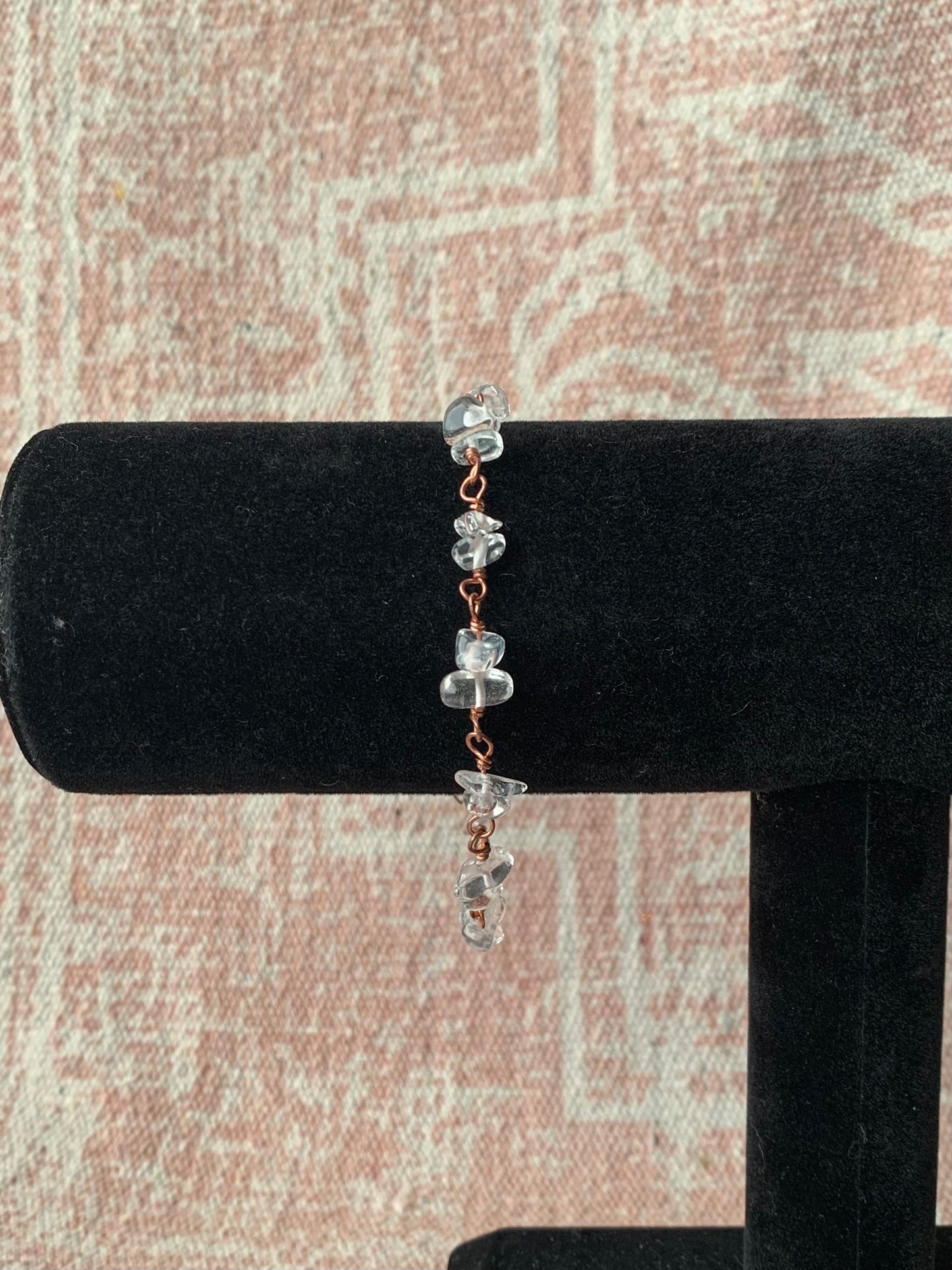 Clear Quartz Bracelet Link