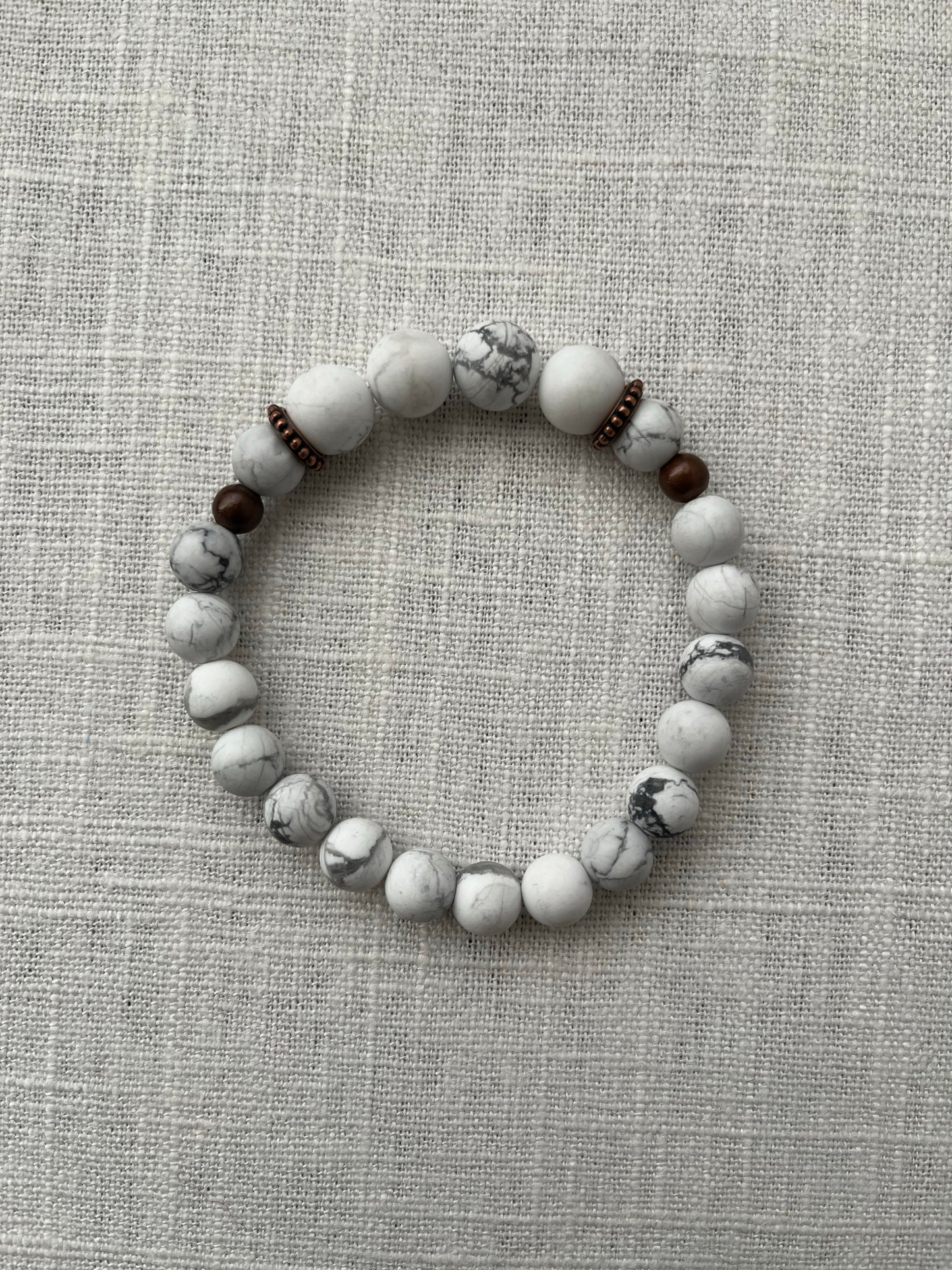 Large Howlite Bracelet