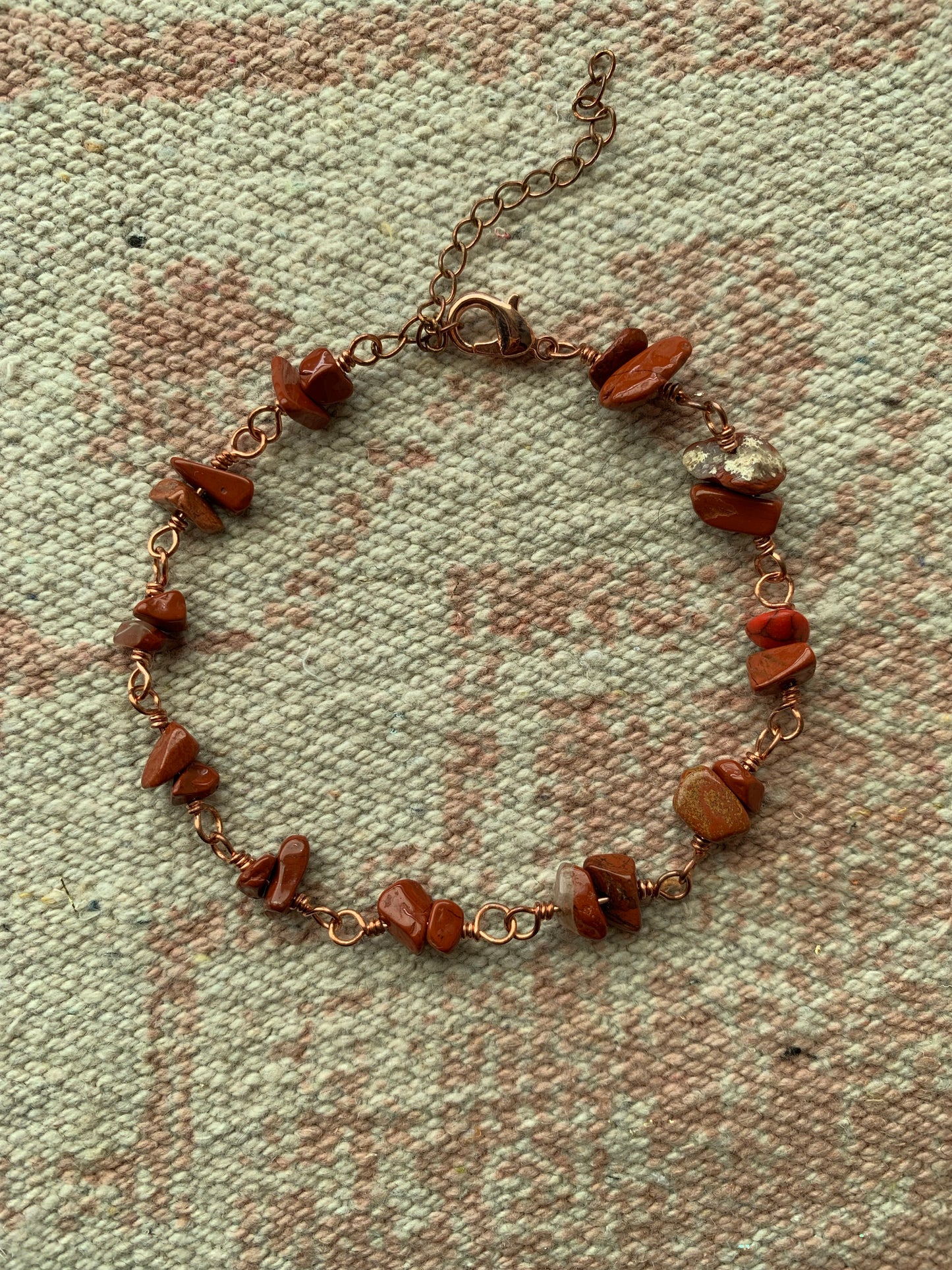 Red Jasper Bracelet Link