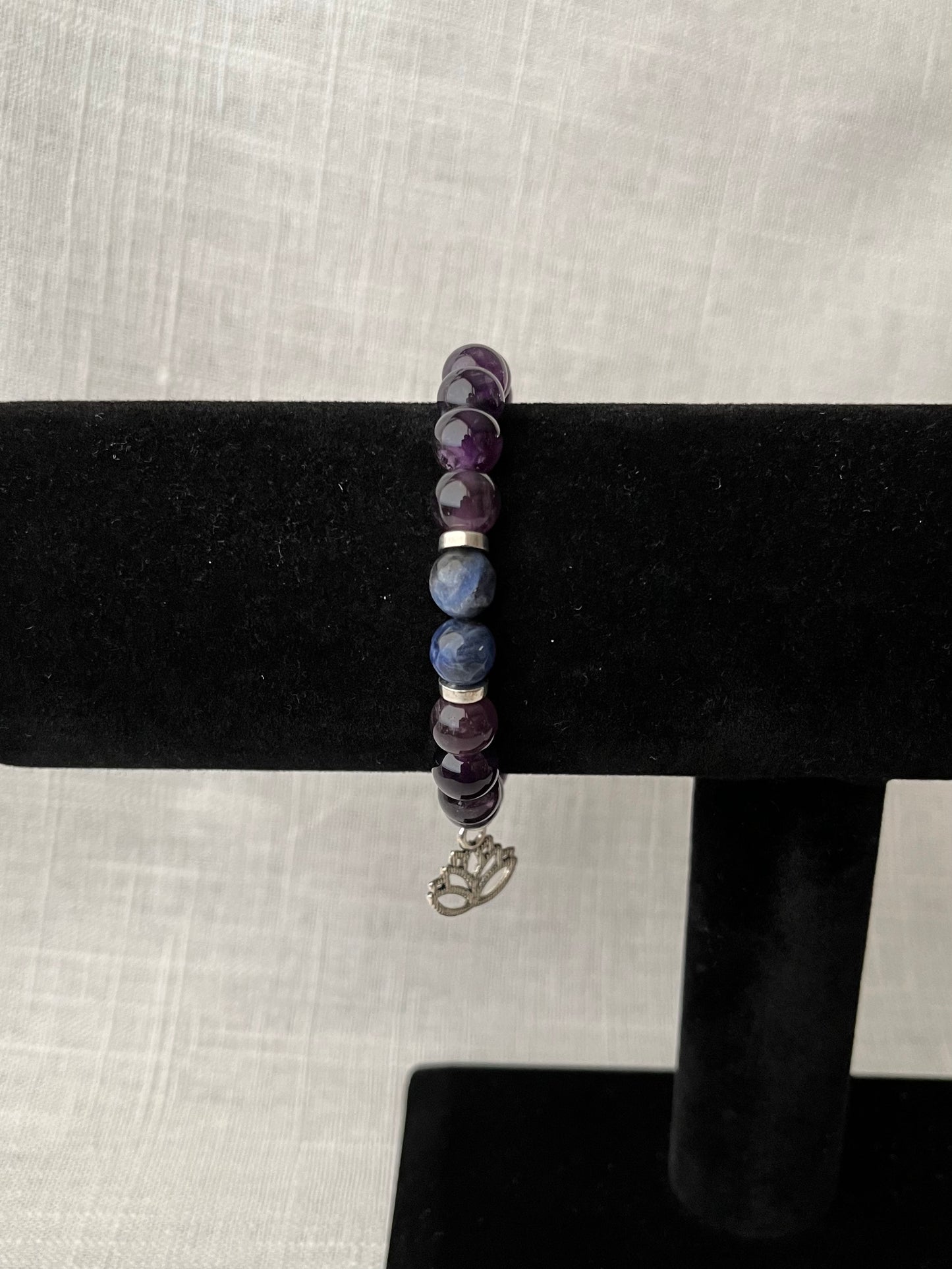 Amethyst with Sodalite Bracelet