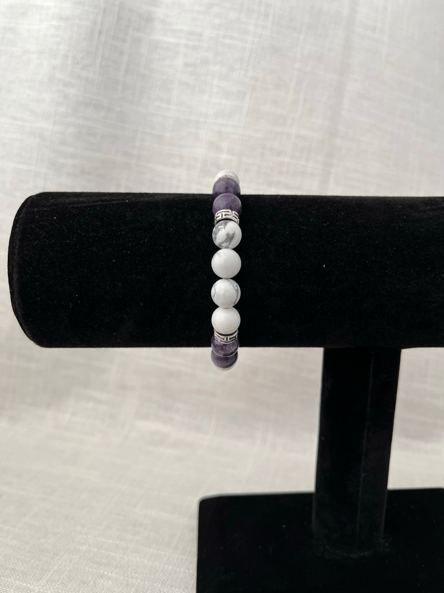 Howlite with Lepidolite Bracelet