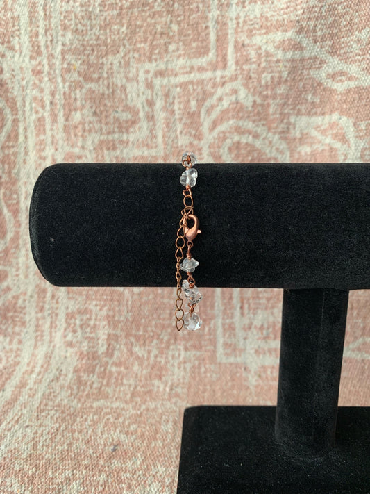 Clear Quartz Bracelet Link