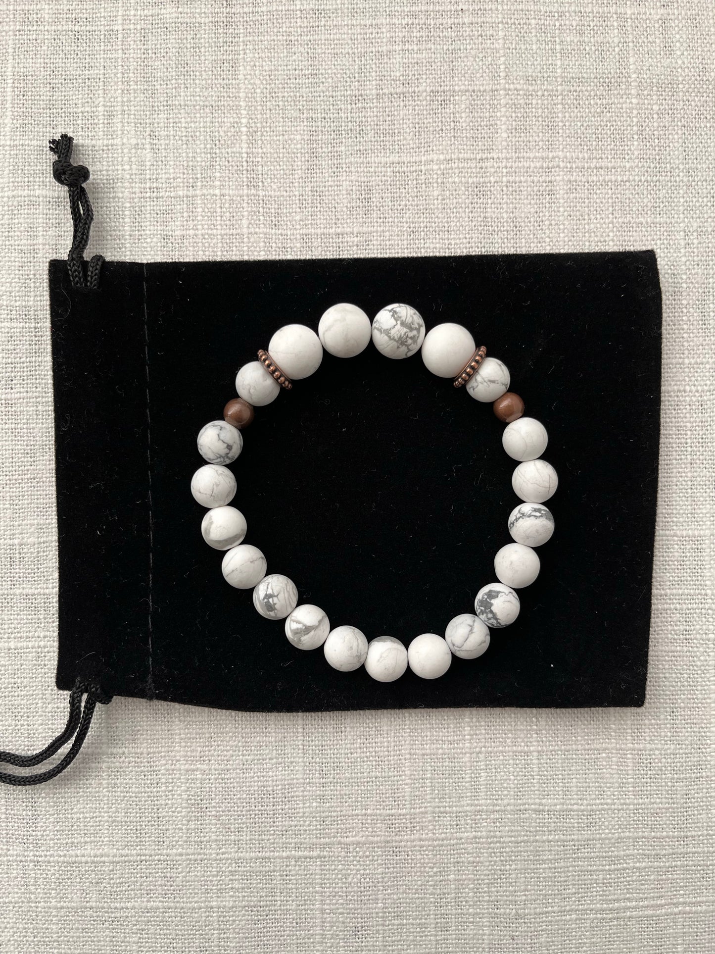 Large Howlite Bracelet