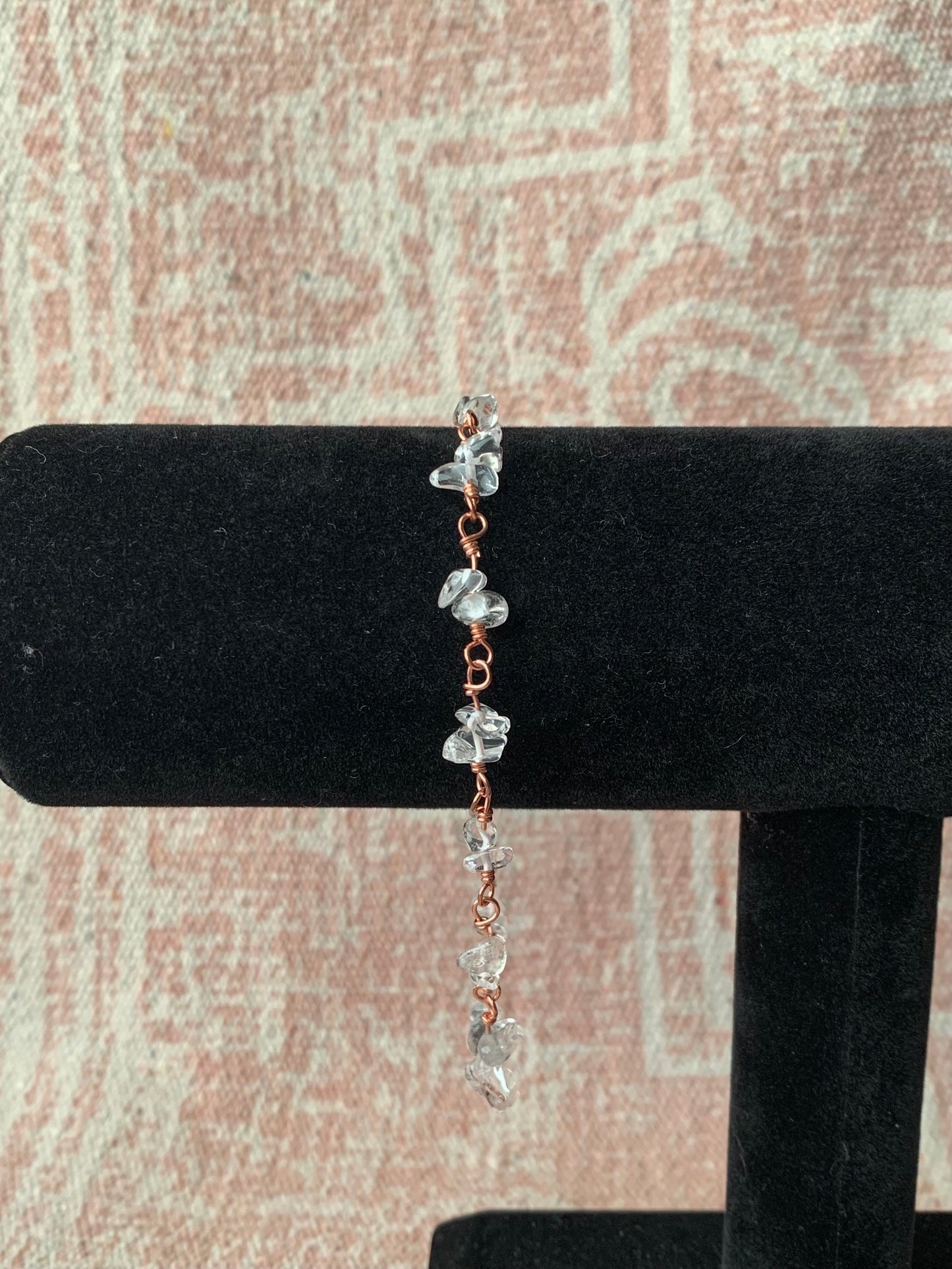 Clear Quartz Anklet