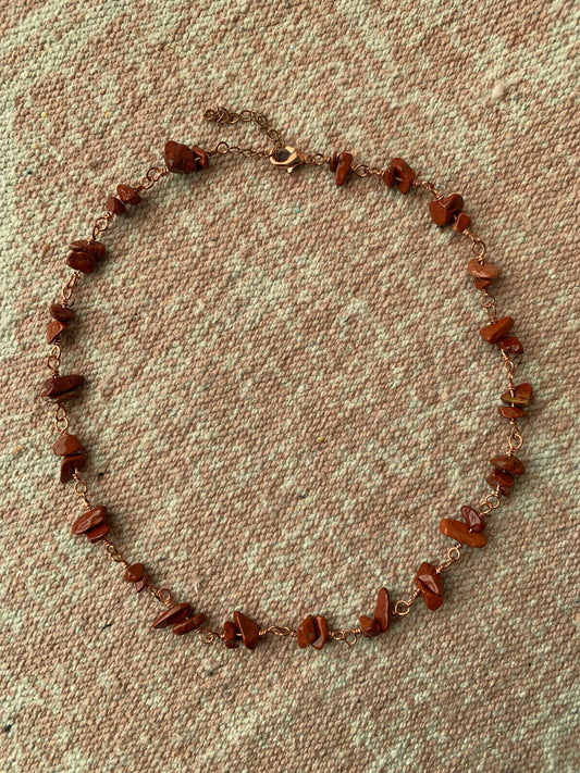 Red Jasper Choker