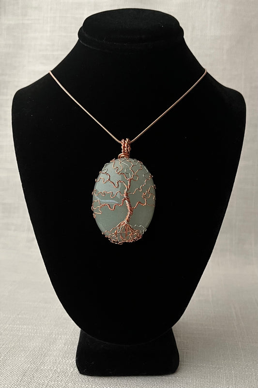 Green Aventurine Tree of Life