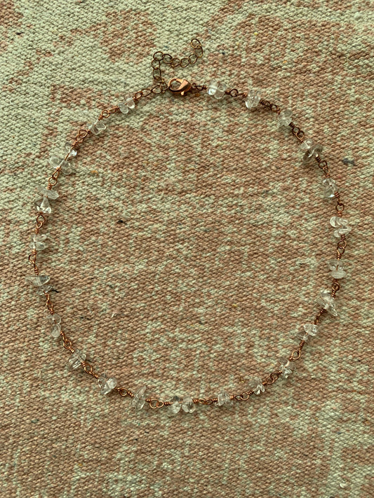 Clear Quartz Choker