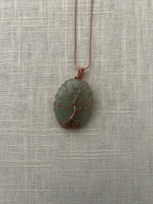 Green Aventurine Tree of Life
